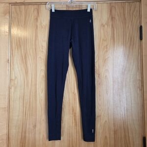 Smartwool Navy Blue Base Layer Long John Pants Leggings